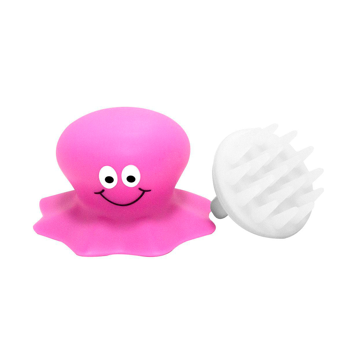 Cepillo Masajeador para Shampoo, Forma de Pulpo