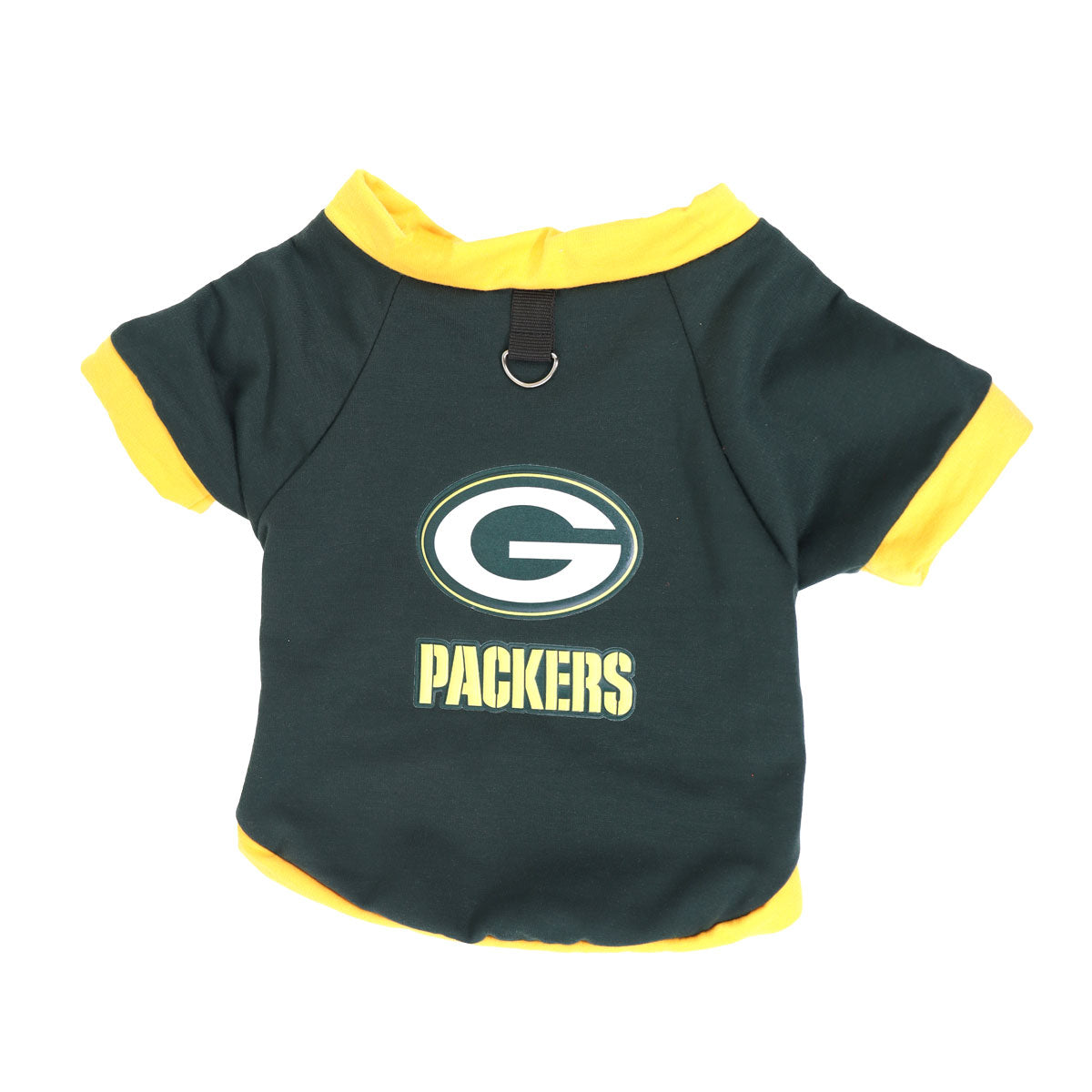 Sudadera color Verde de los Packers para Perro