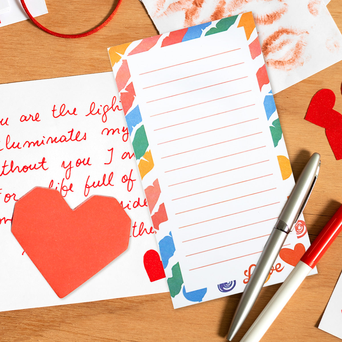 Set Notas Adhesivas Love 36 pz