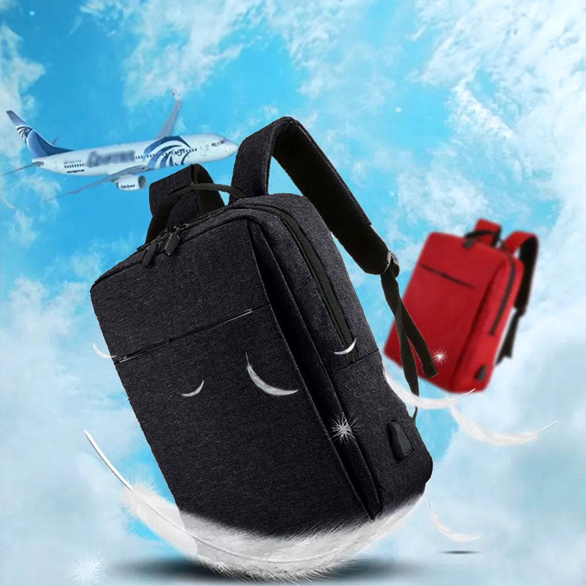 Mochila, Color Negro