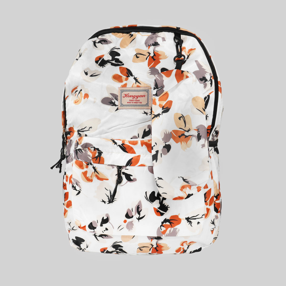 Mochila con Diseño de Flores