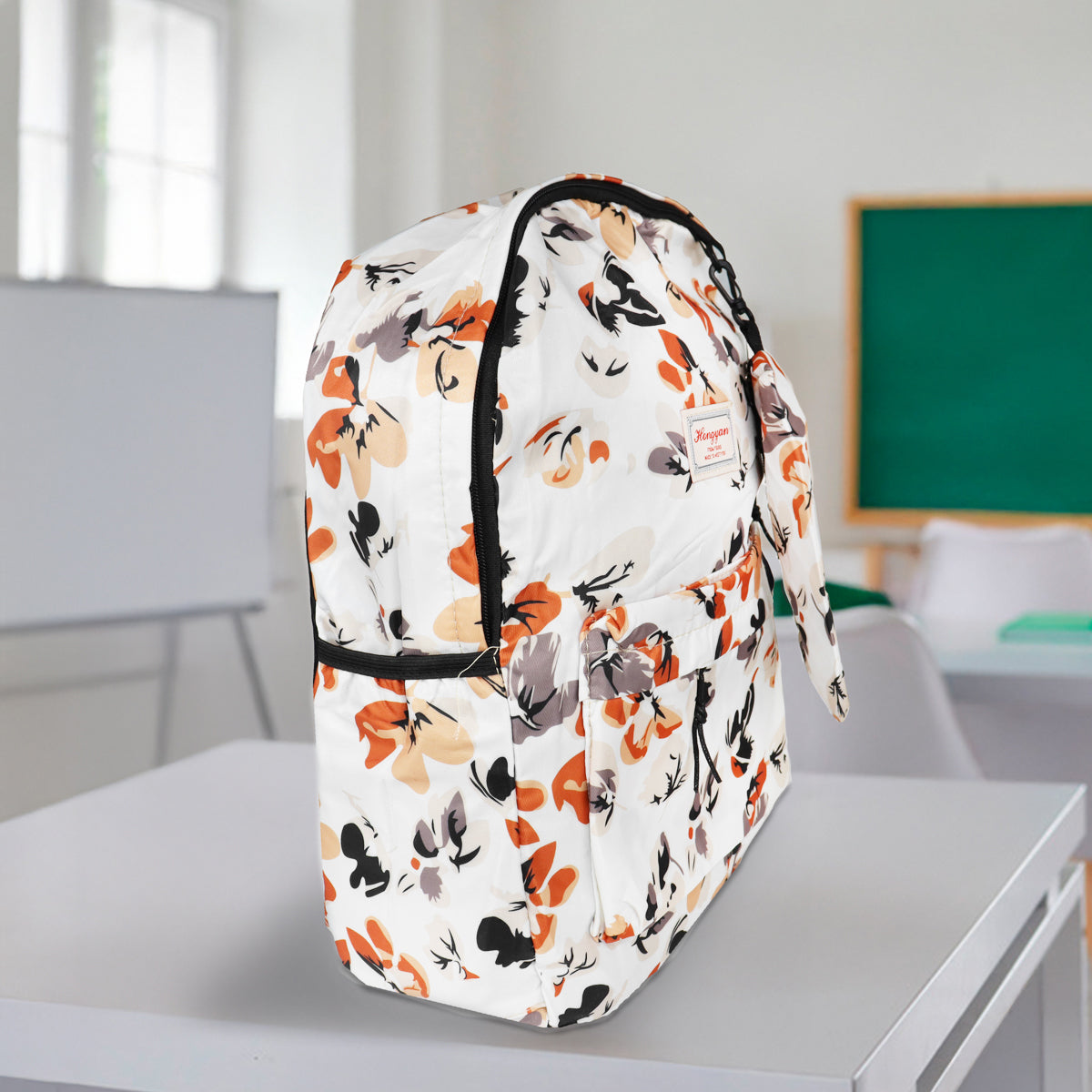 Mochila con Diseño de Flores
