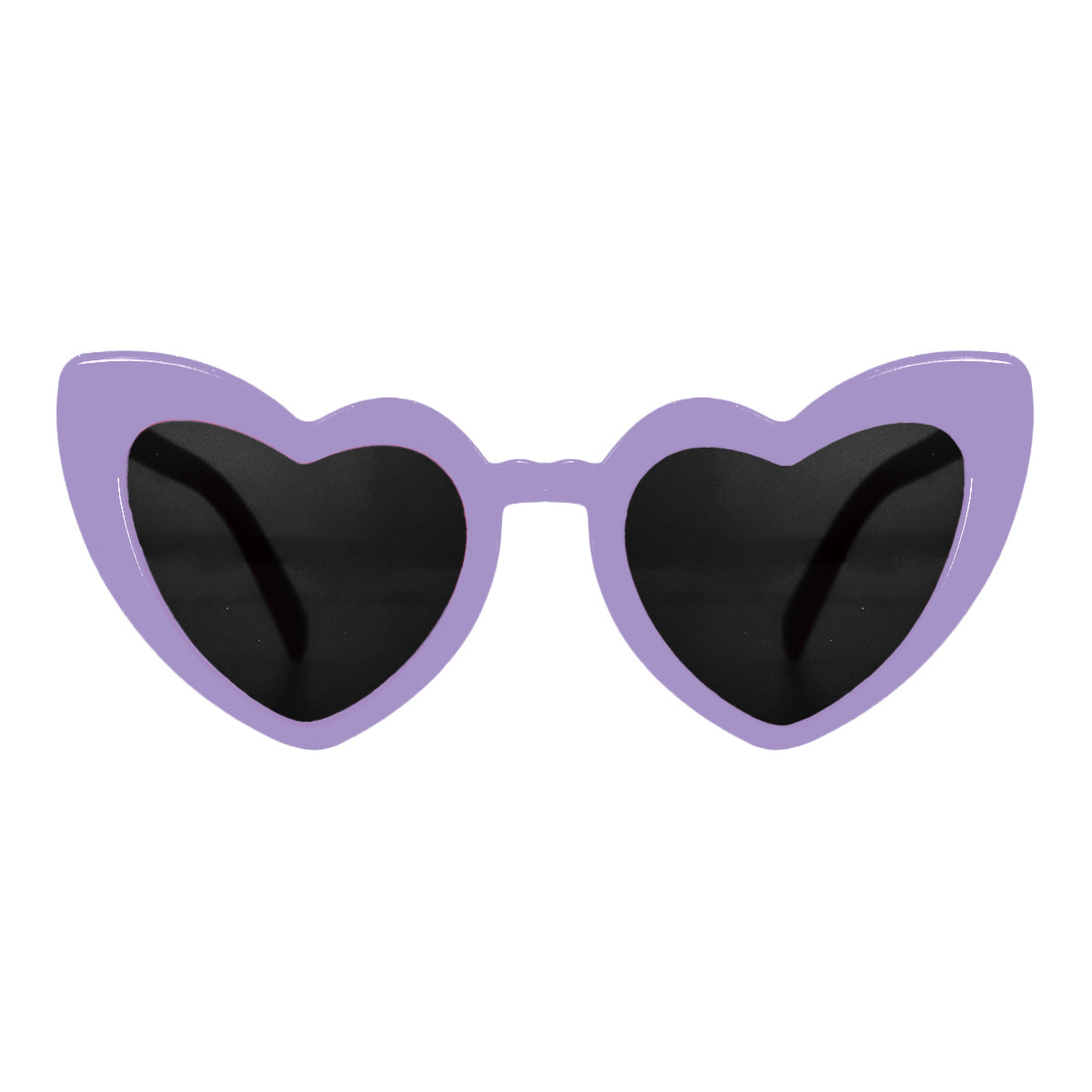 Lentes de Sol en Forma de Corazón, Armazón Lila