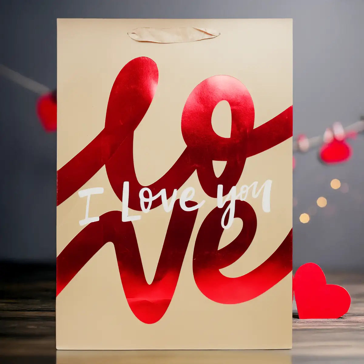 Bolsa de Regalo, I Love You, Kraft