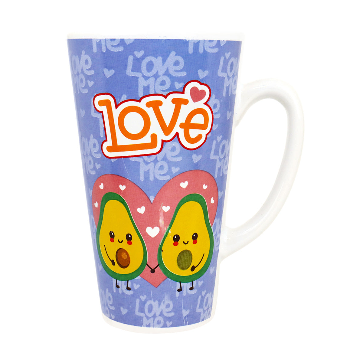 Taza de Cerámica "Love", color Azul