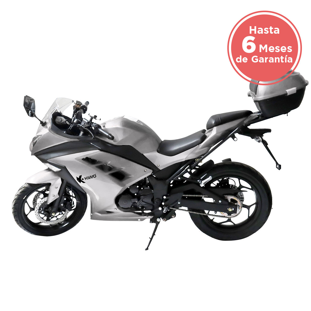 Motocicleta Kiwo Fuji 250 2025, color Gris