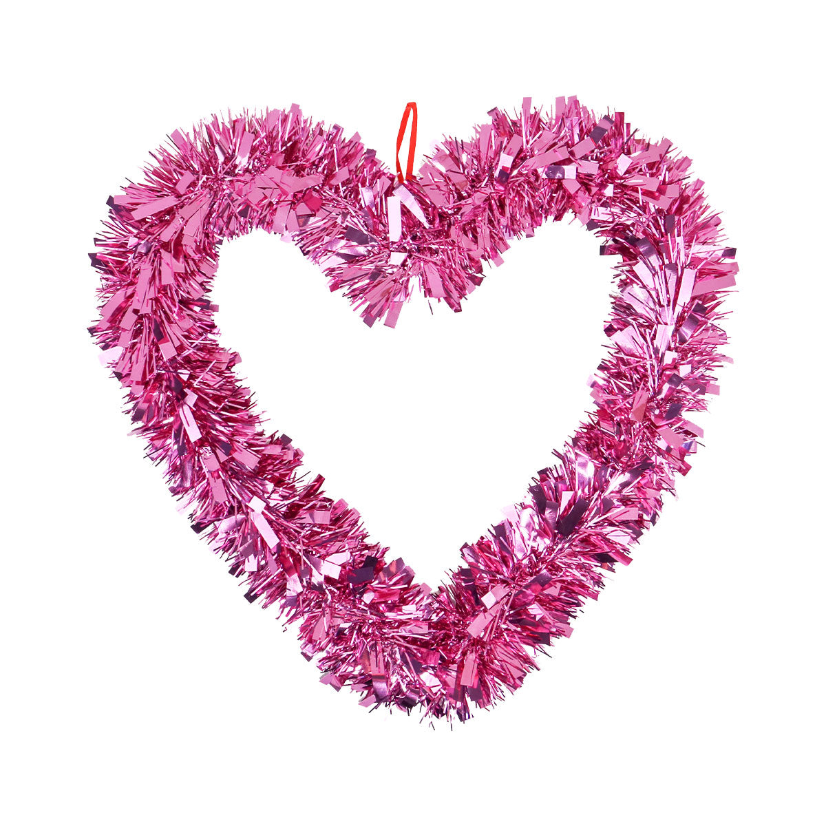 Corazón de Escarcha, color Rosa 25cm x 15 cm.