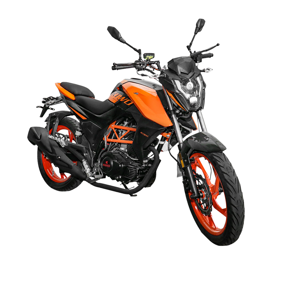 Motocicleta Kiwo Ak250 2025 color Naranja