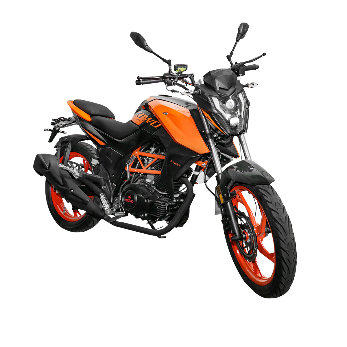 Motocicleta Kiwo Ak250 2025 color Naranja