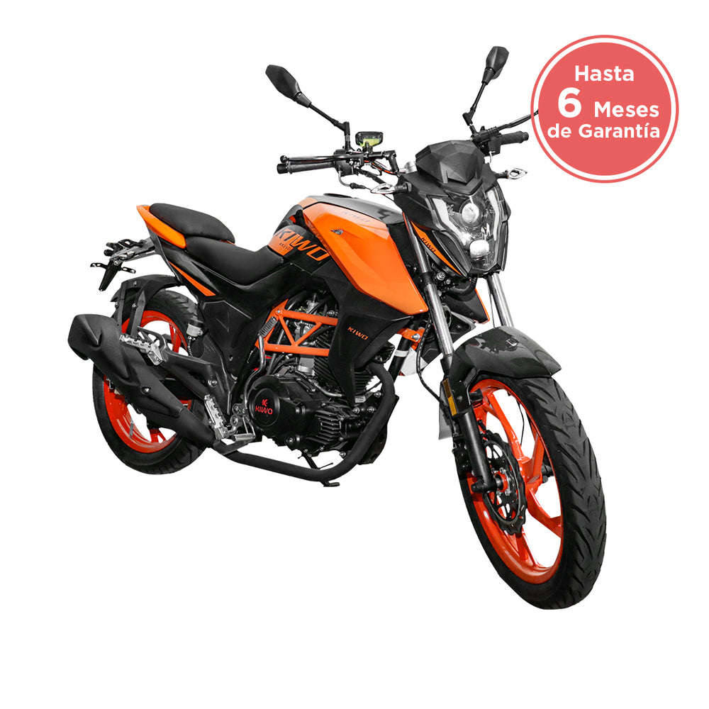 Motocicleta Kiwo Ak250 2025 color Naranja