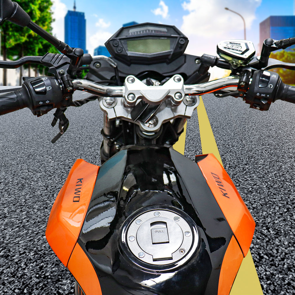Motocicleta Kiwo Ak250 2025 color Naranja