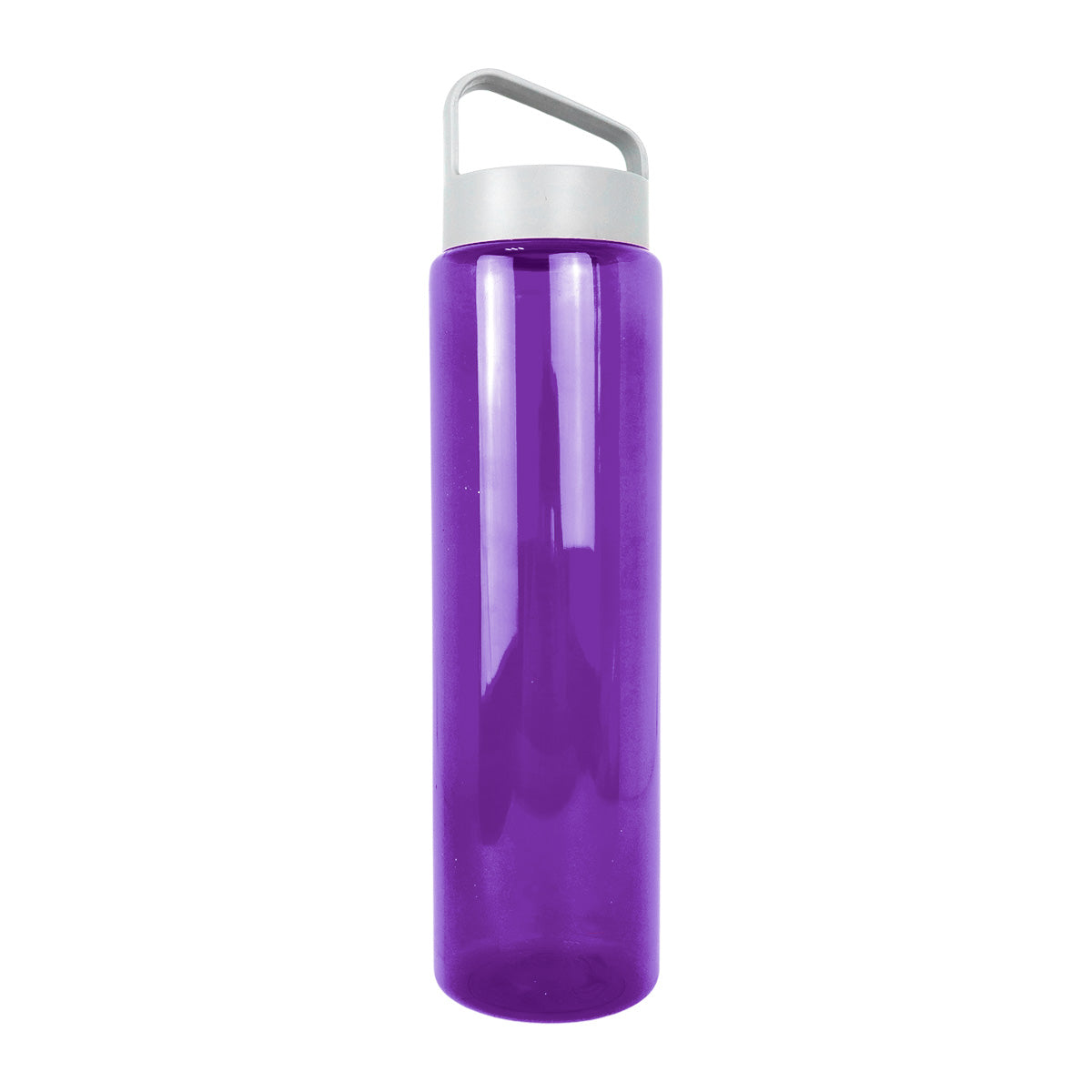 Cilindro de Agua de Plástico, Color Morado, 1L