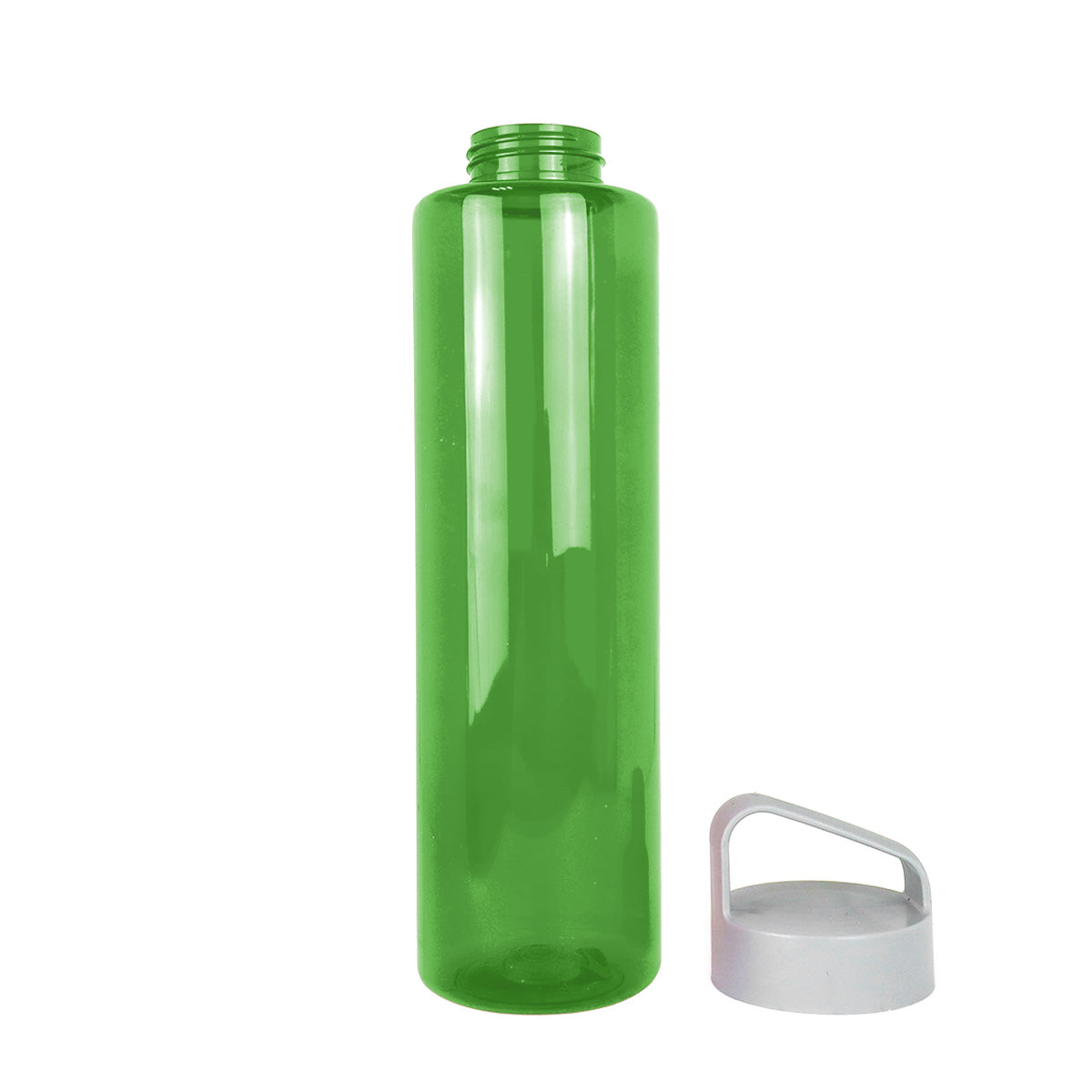 Cilindro de Agua de Plástico, Color Verde, 1L