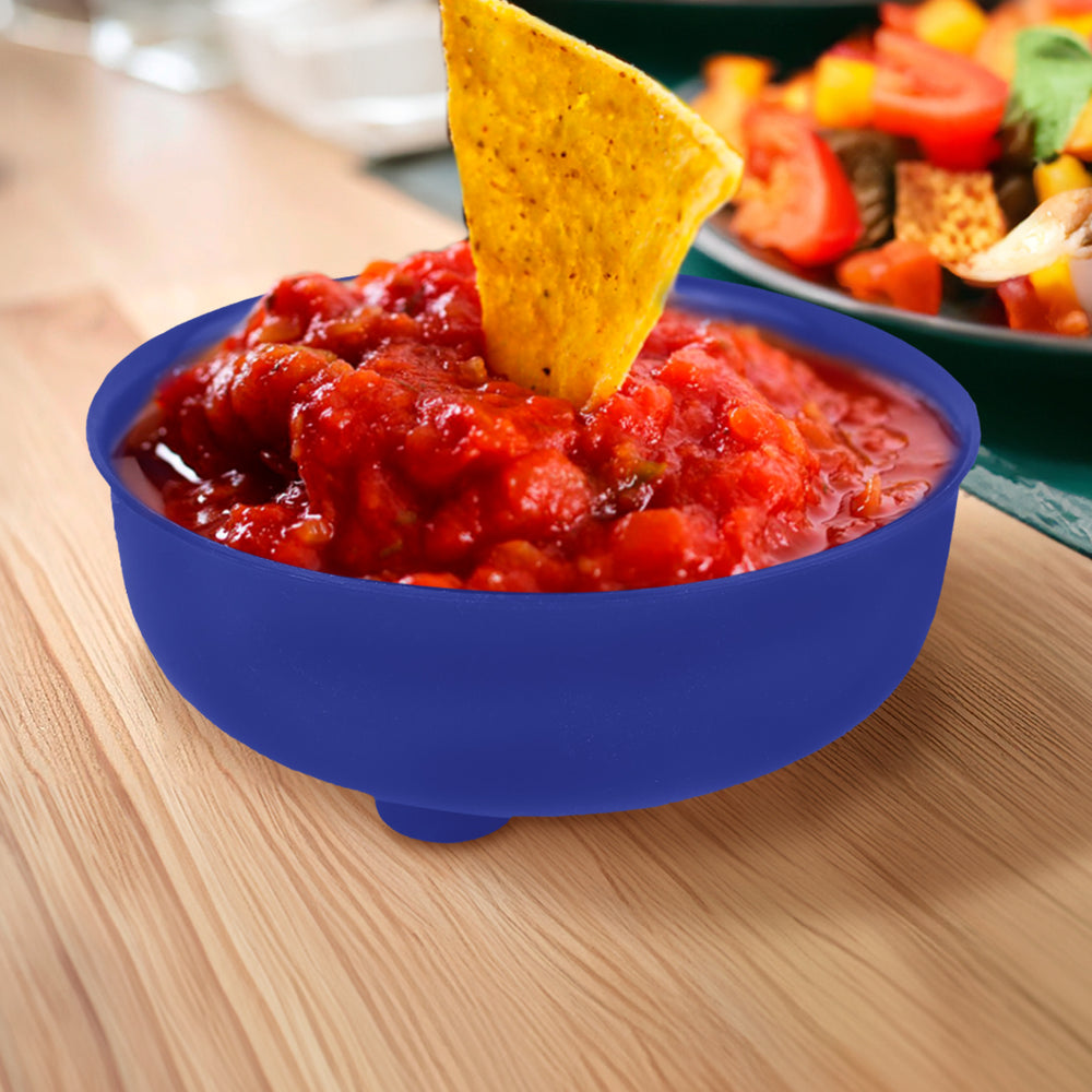 Molcajete de Plástico, Color Azul, 350 ml