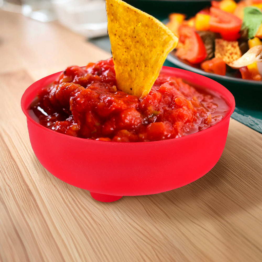 Molcajete de Plástico, Color Rojo, 350 ml