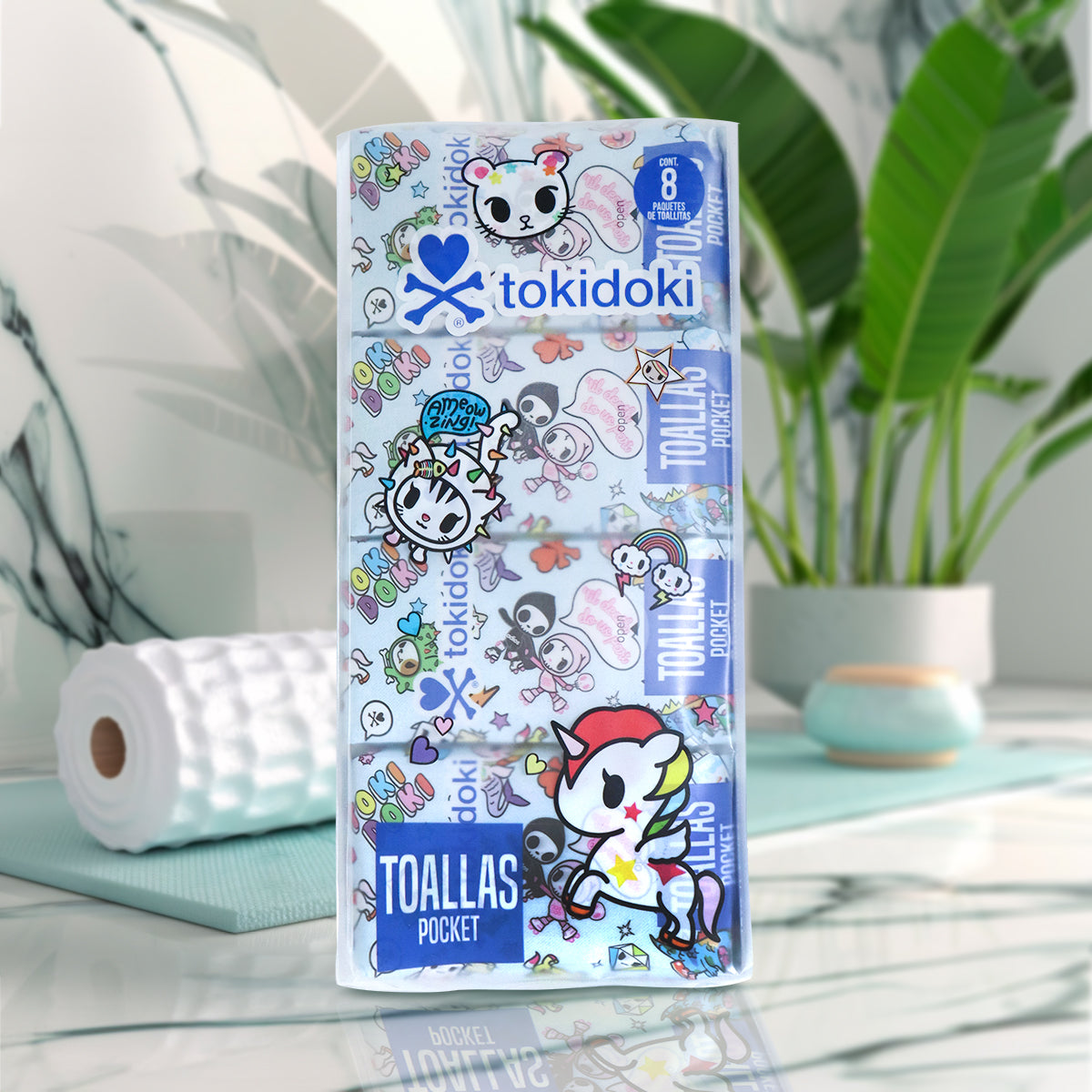 Toallitas Húmedas Tokidoki, Té Verde