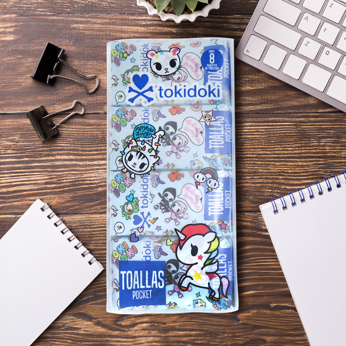 Toallitas Húmedas Tokidoki, Té Verde