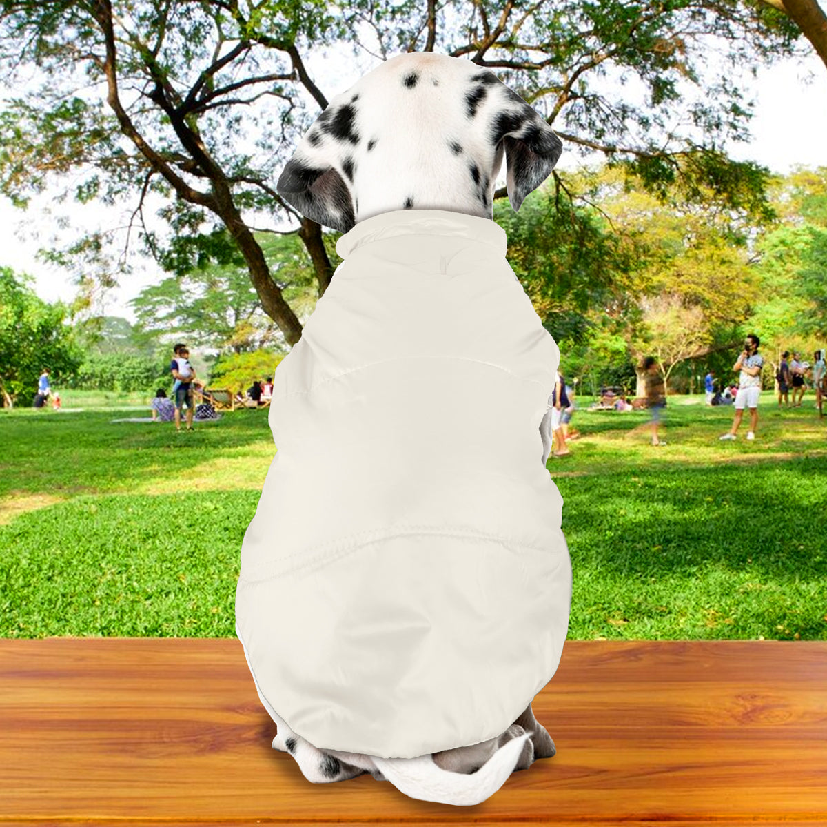 Chaleco para Mascotas, Talla M, Color Blanco