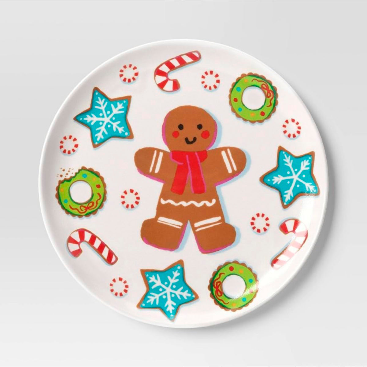 Plato de Cena de Melamina, Navideño, Wondershop