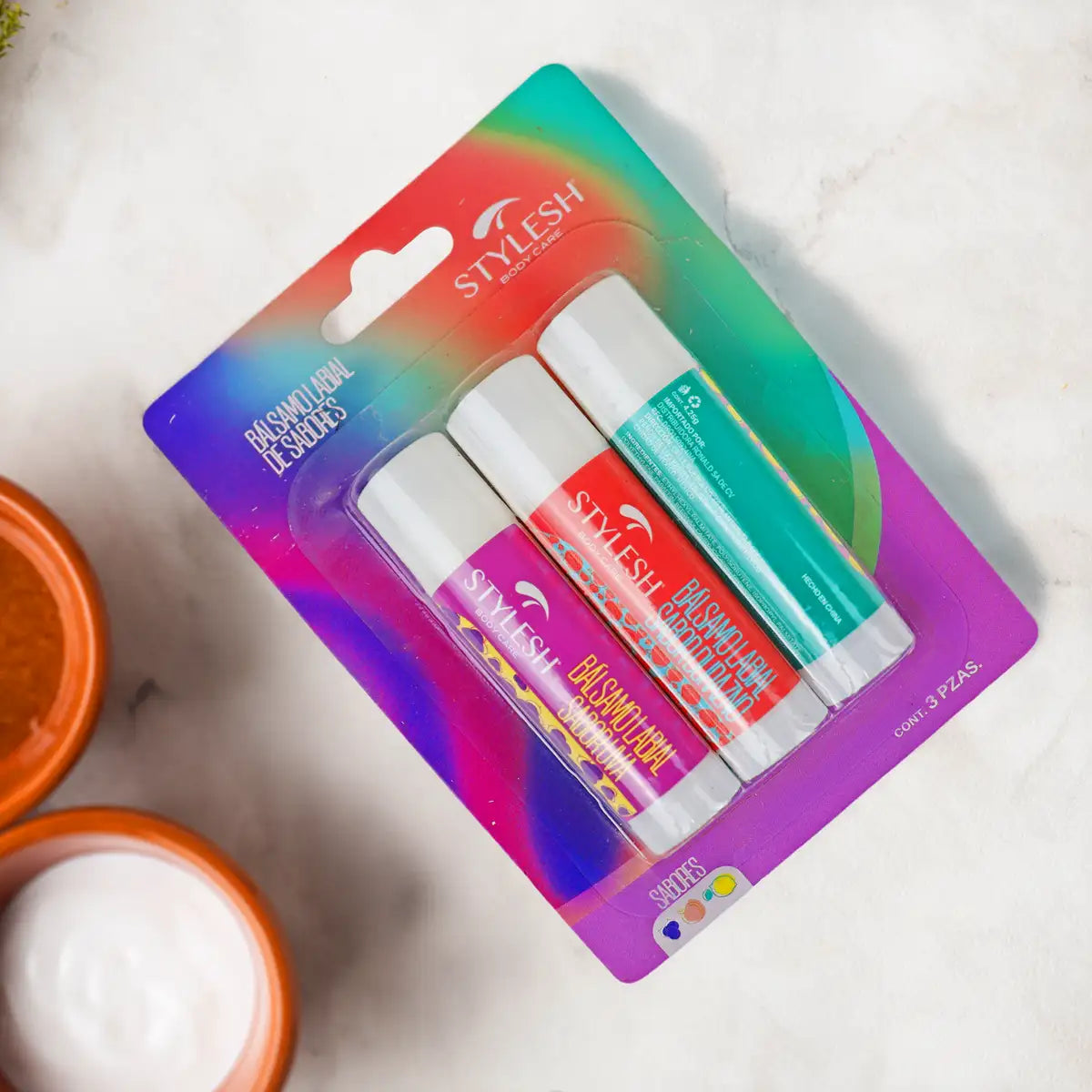 Kit Bálsamo Labial, 3 piezas