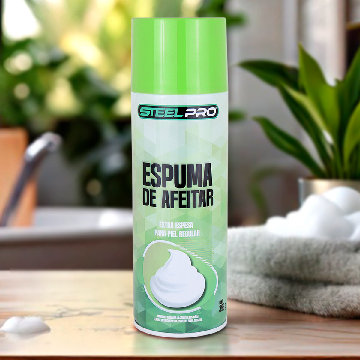Espuma para Afeitar Esteel Pro, 396 g