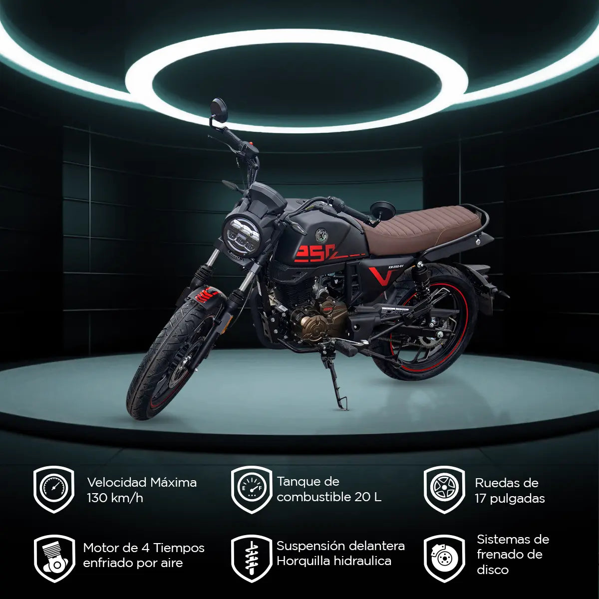 Motocicleta Kiwo KW250 2025