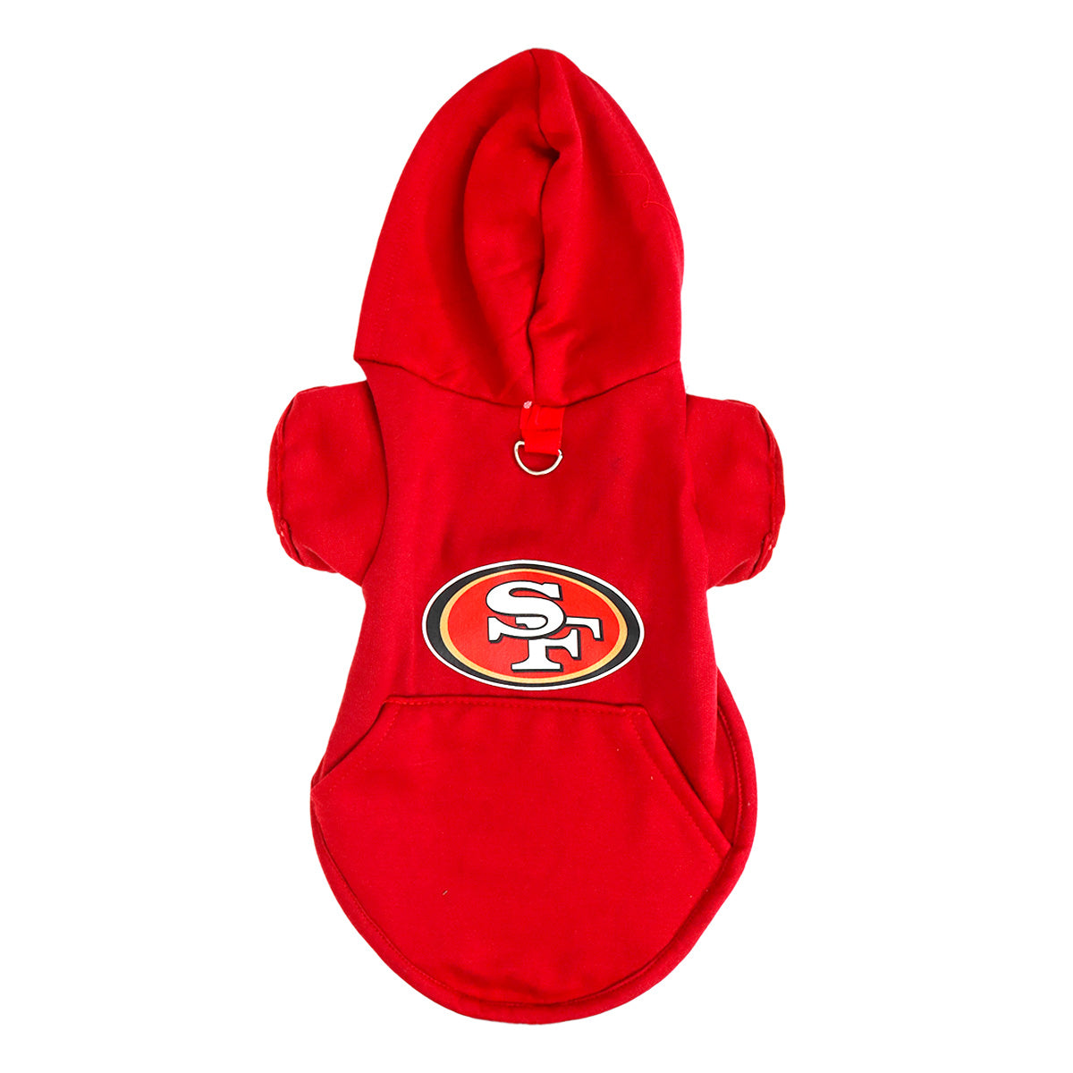 Sudadera color Rojo de San Francisco 49ers para Perro
