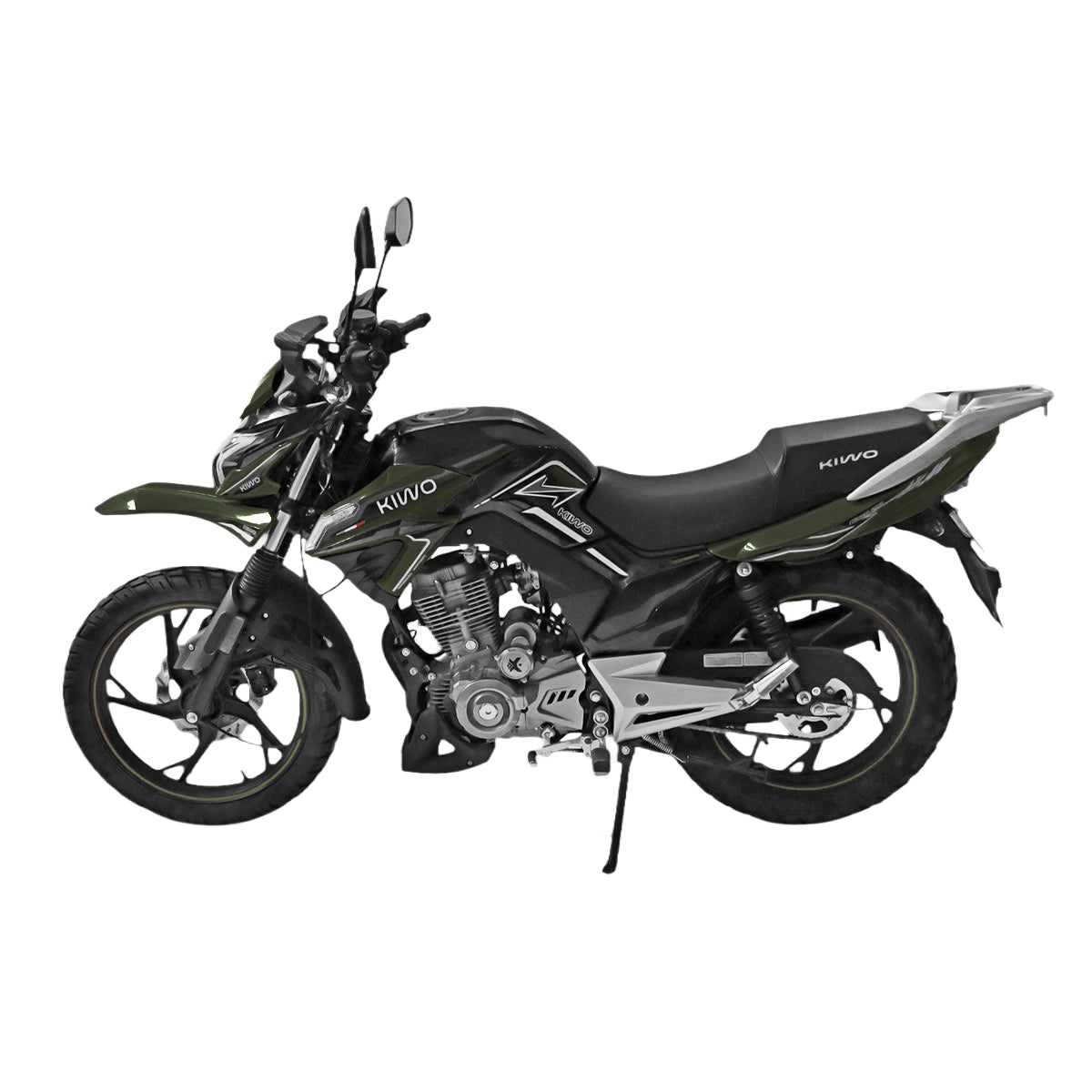 Motocicleta Kiwo Kaze 200 2025, Color Verde