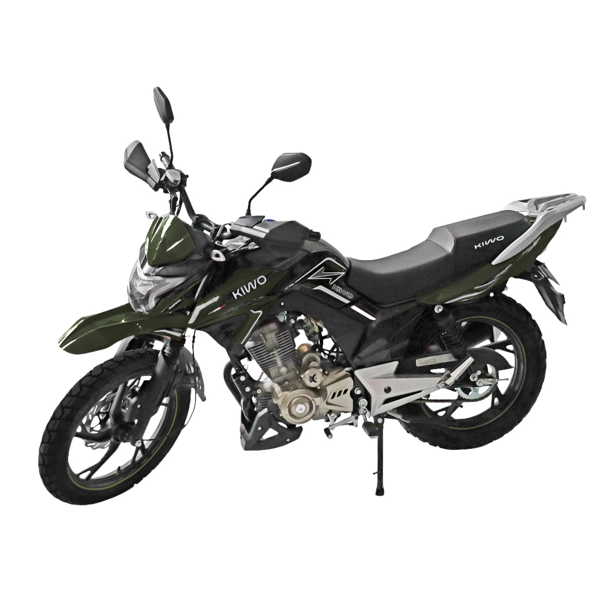 Motocicleta Kiwo Kaze 200 2025, Color Verde