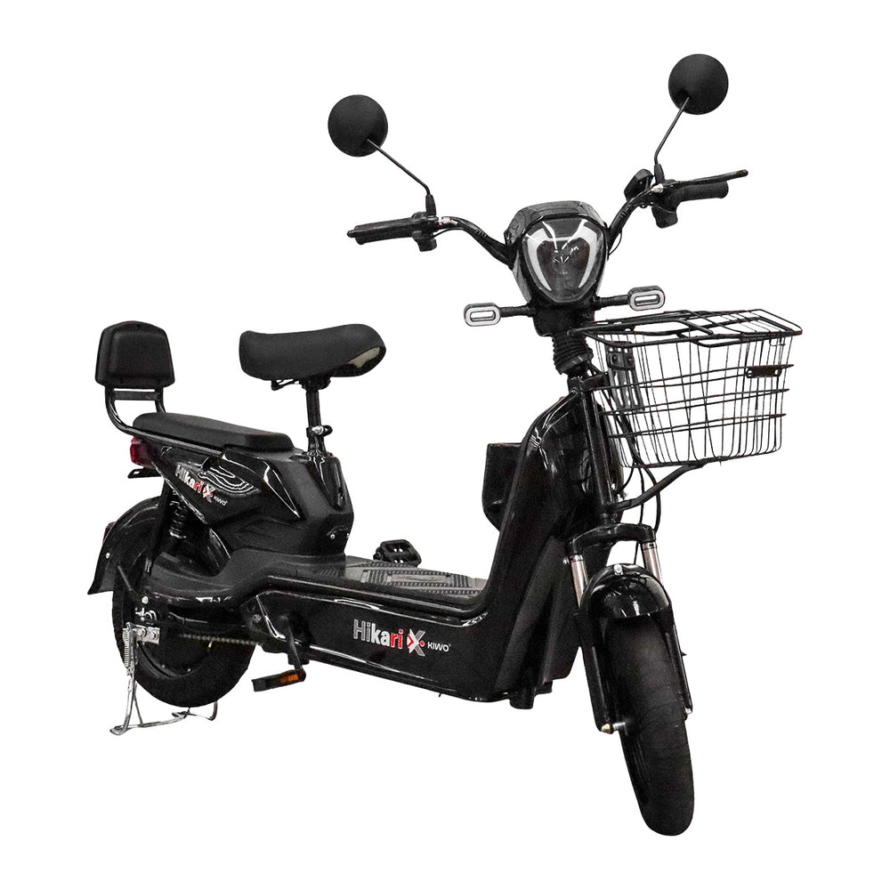 Bicicleta Eléctrica Hikari Negra, Kiwo