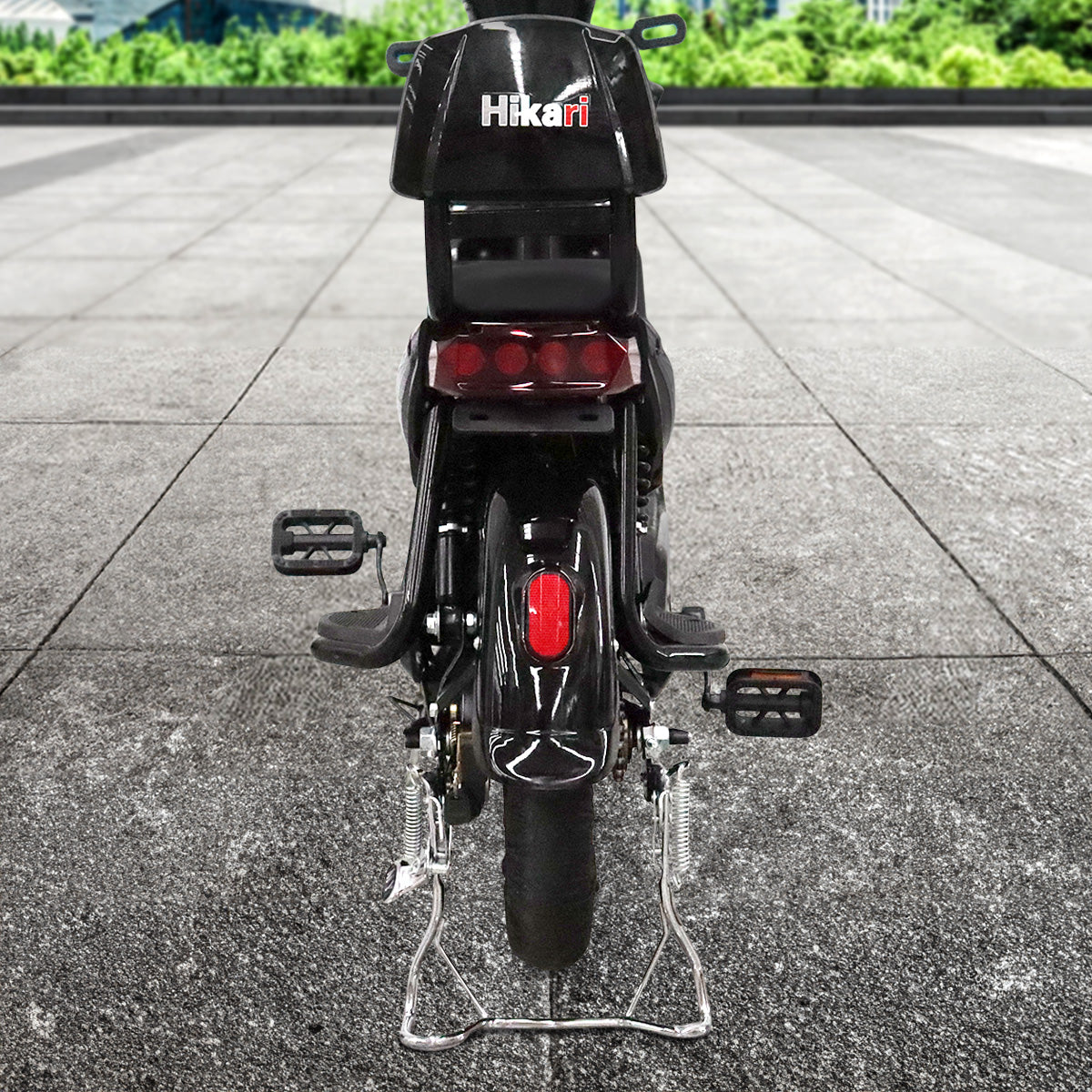 Bicicleta Eléctrica Hikari Negra, Kiwo