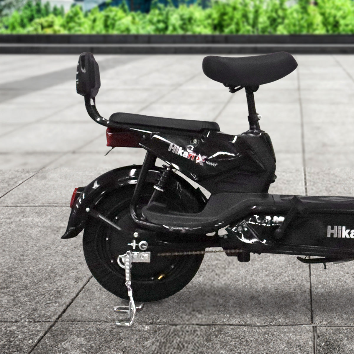 Bicicleta Eléctrica Hikari Negra, Kiwo