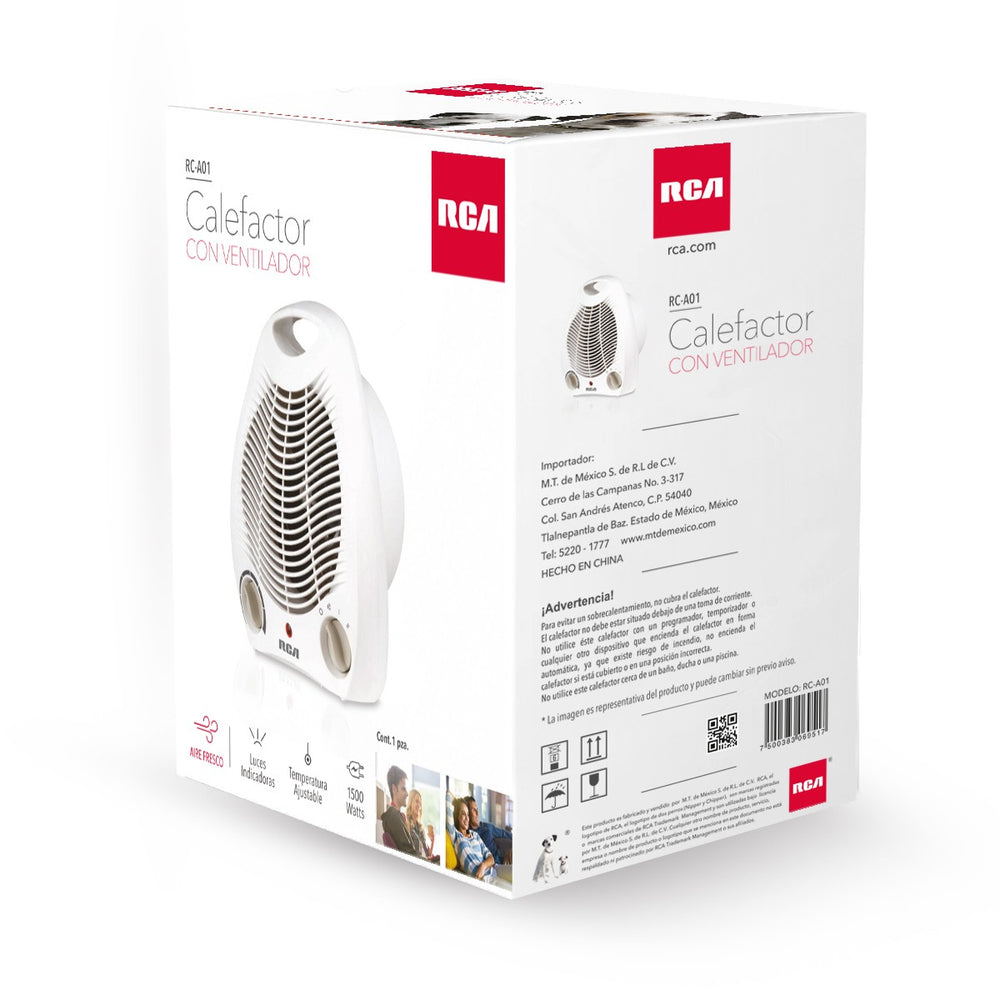 Calefactor Ventilador, RCA