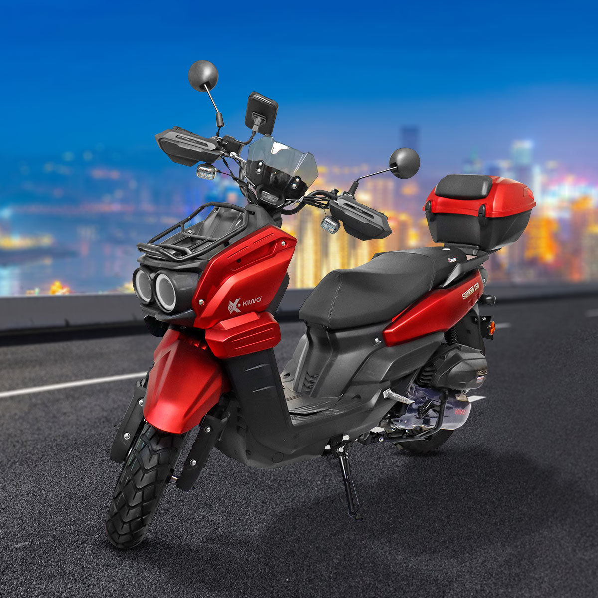 Motocicleta Senkan 150 2025, color Rojo