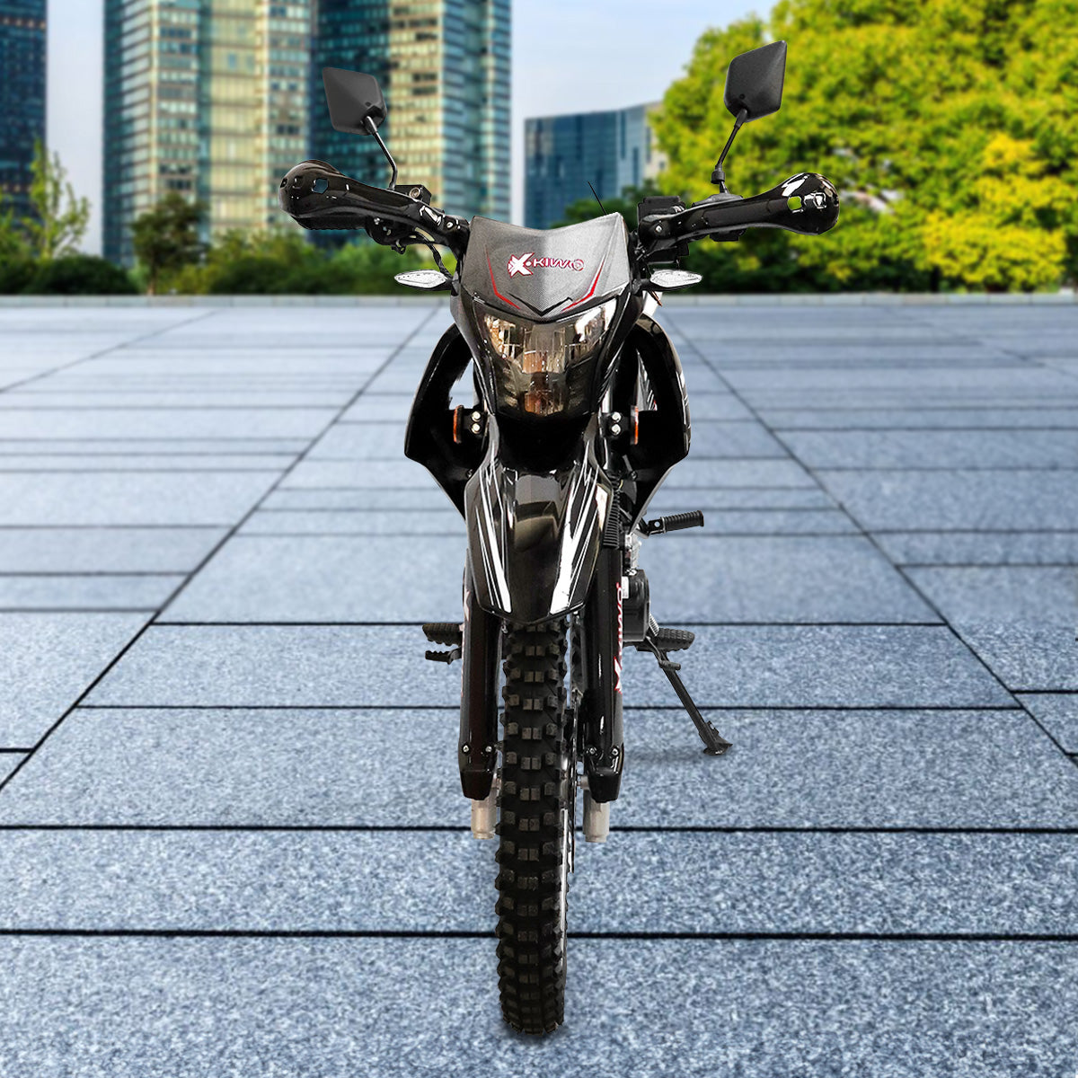 Motocicleta Kiwo KZ 250, 2025, Color Negro con Gris