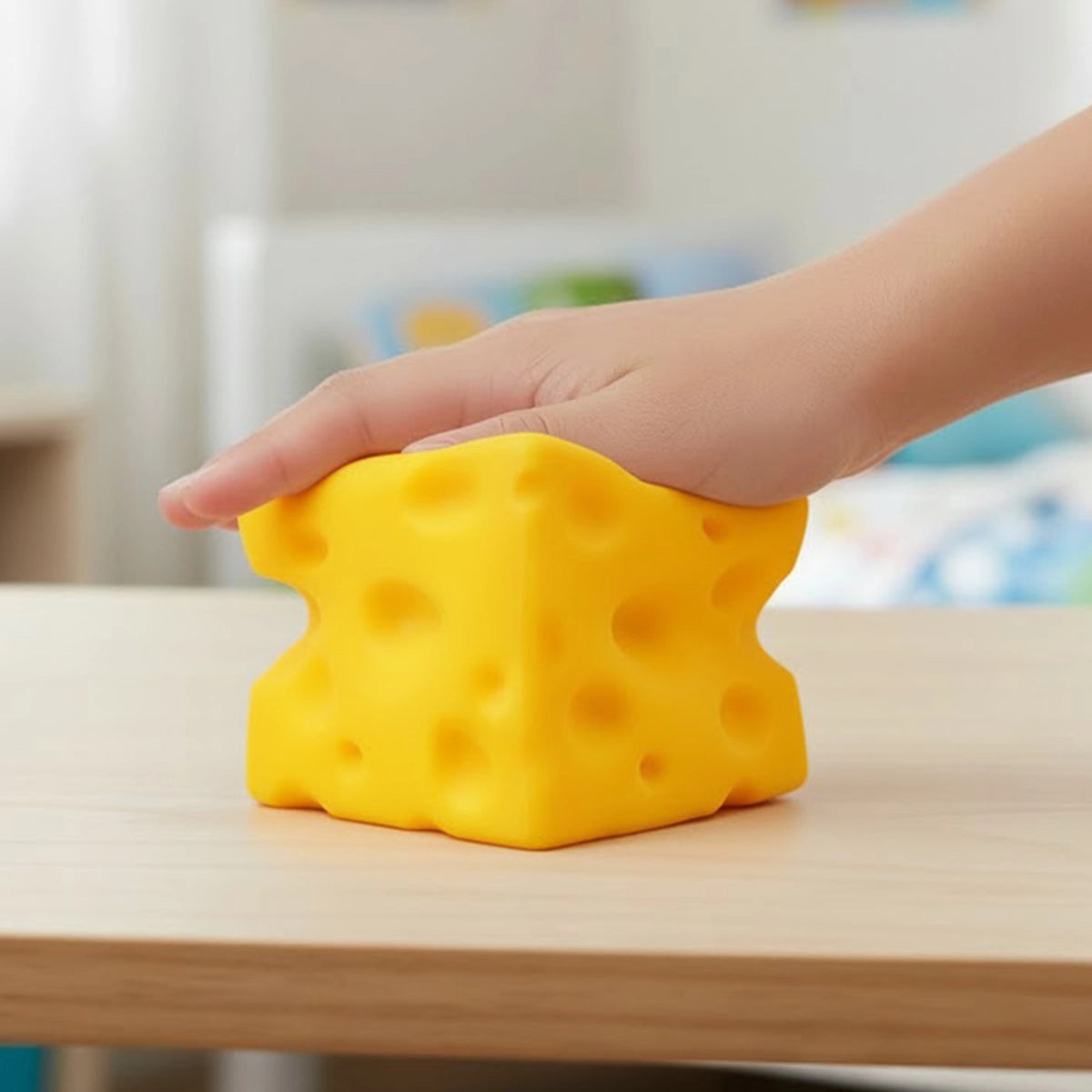 Squishy Antiestrés, Queso Jumbo