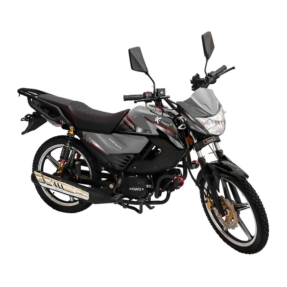 Motocicleta Kiwo KT-125, Sport, 2025, Color Gris
