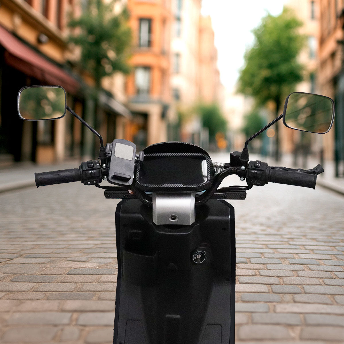 Bicicleta Eléctrica Kiwo N7, color Negro