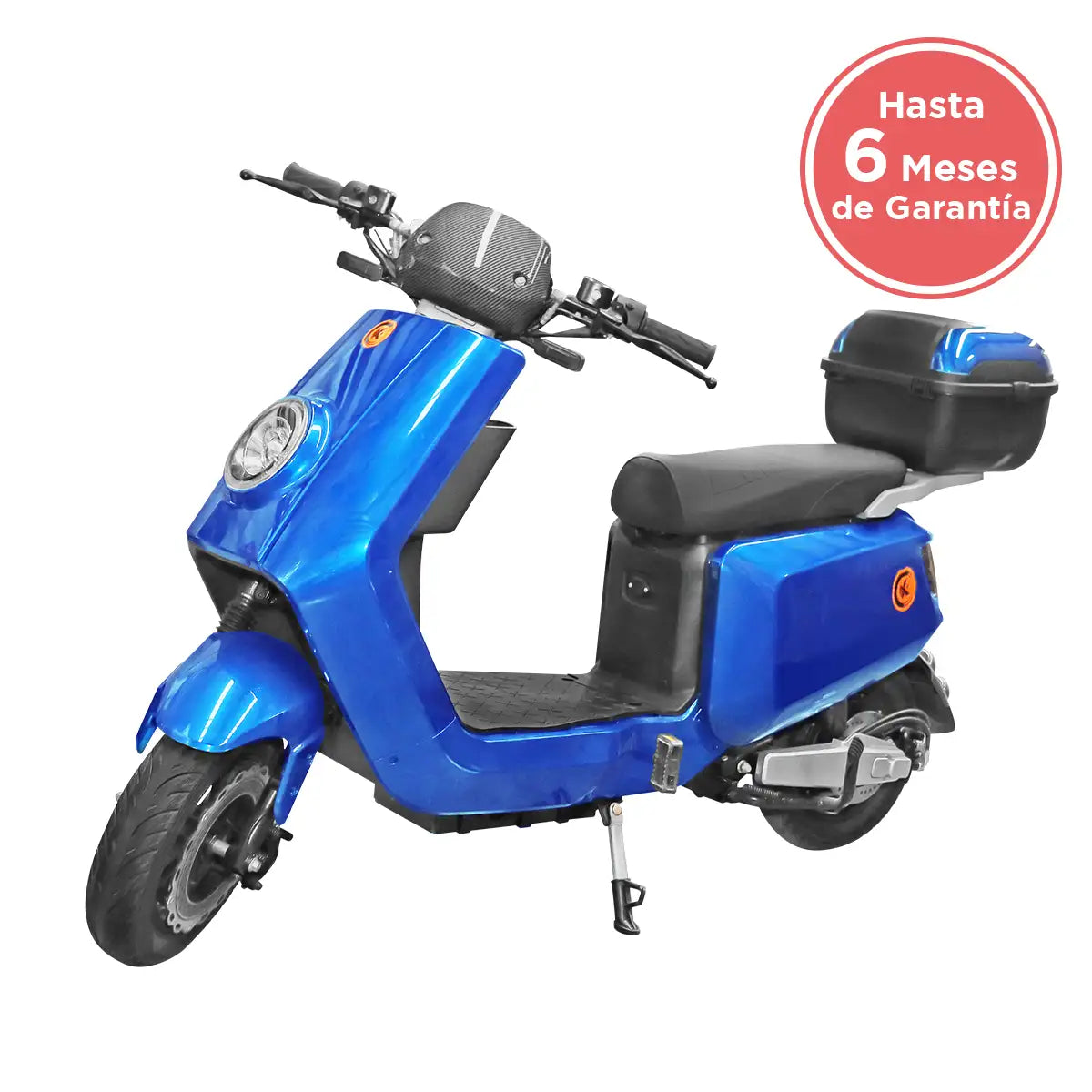 Bicicleta Eléctrica Kiwo N7, color Azul