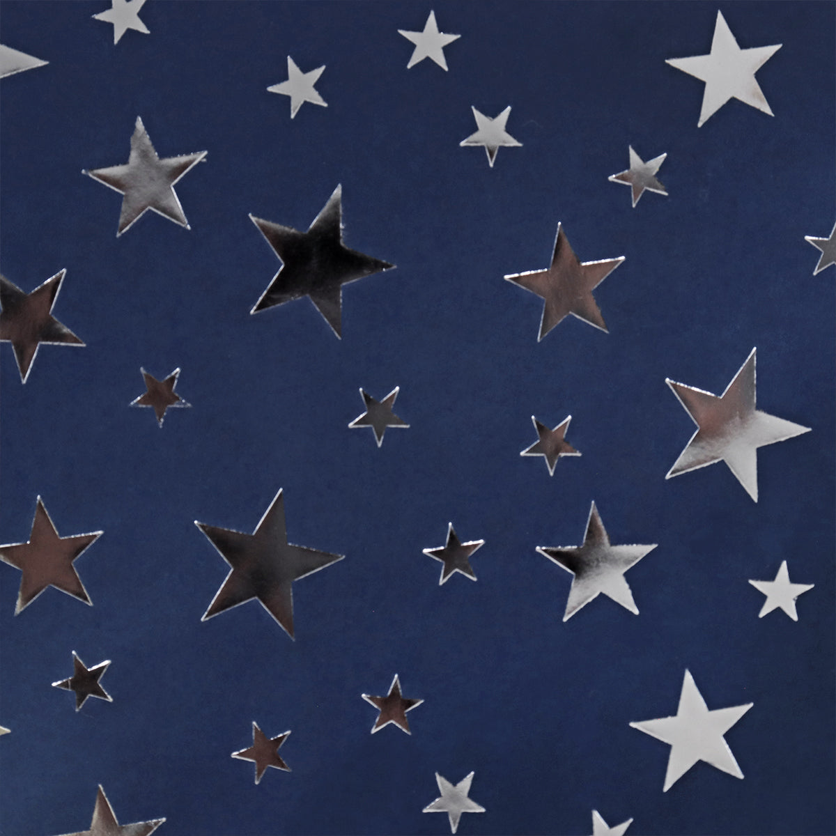 Papel Estrellado para Envolver Regalos, Color Azul Petróleo, 1 Pieza