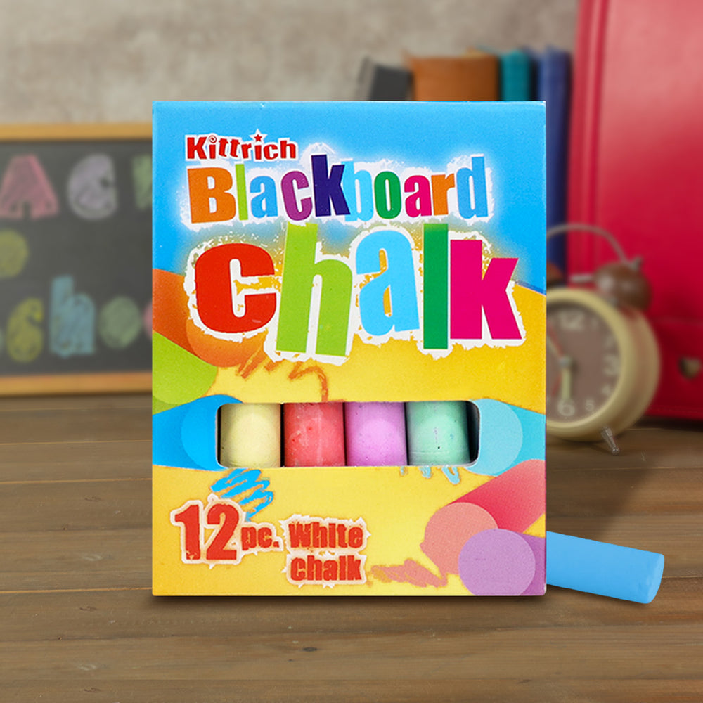 Gises de Colores Kittrich, 12 Piezas