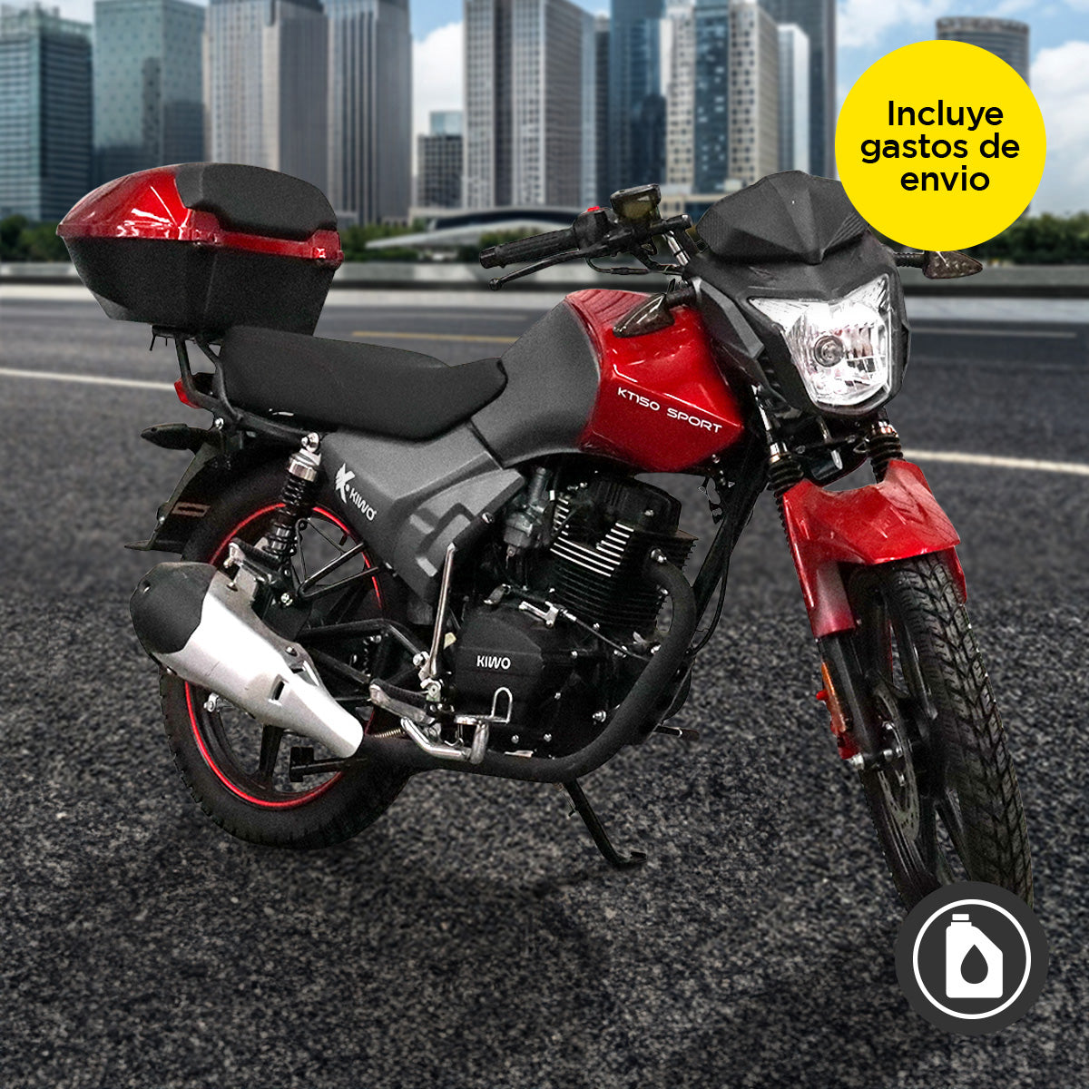 Motocicleta Kiwo KT-150L Sport 2025