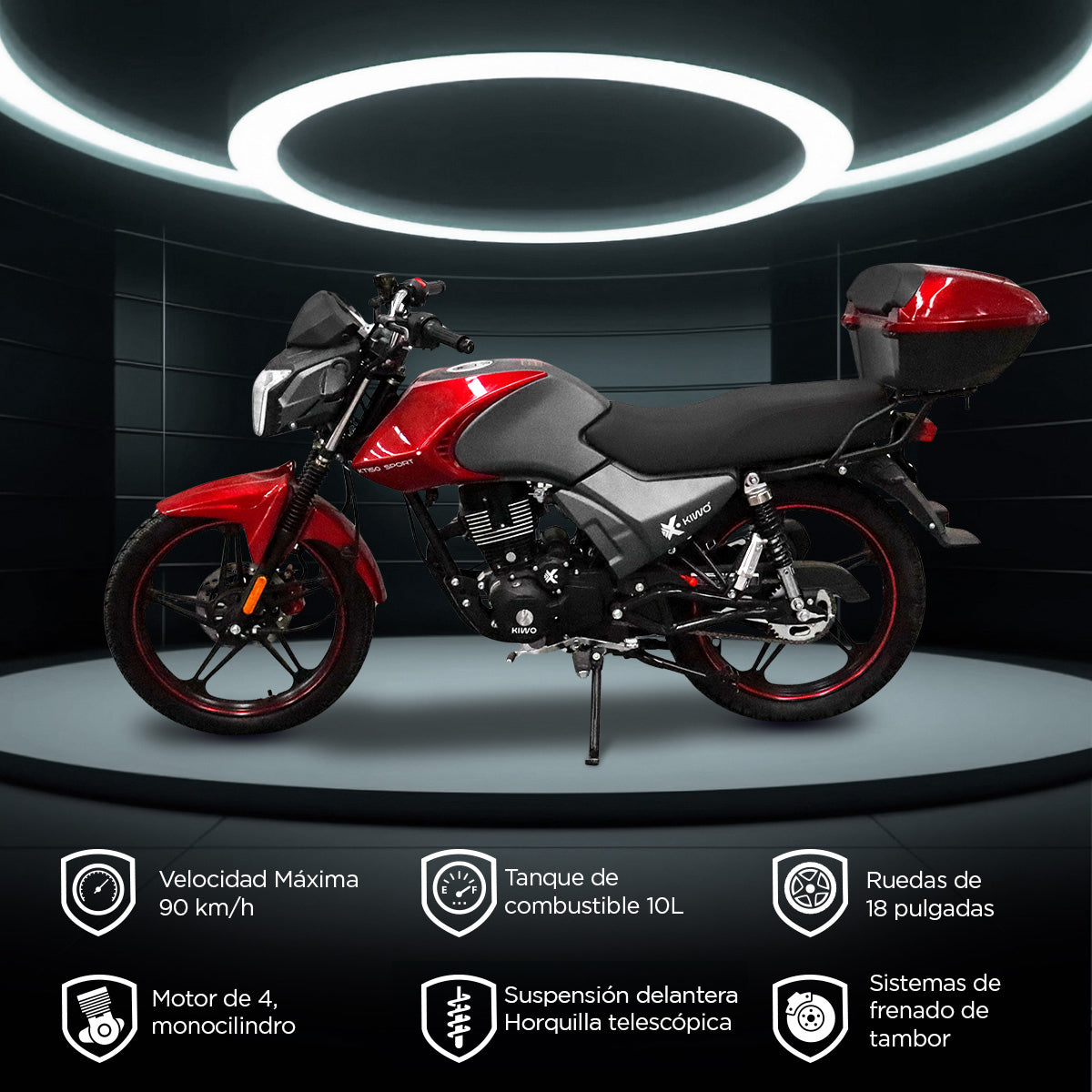 Motocicleta Kiwo KT-150L Sport 2025