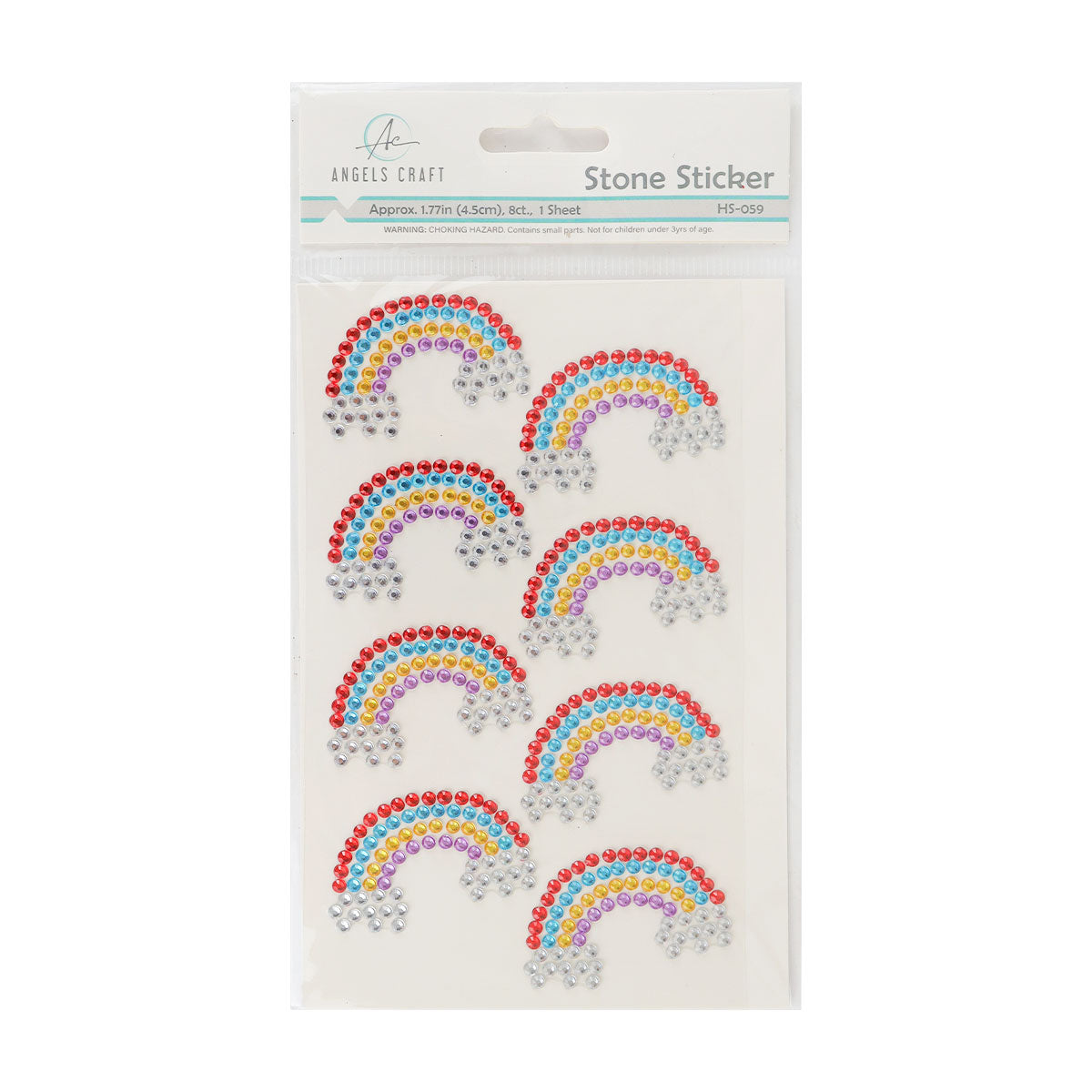 Stickers Piedras Arcoíris