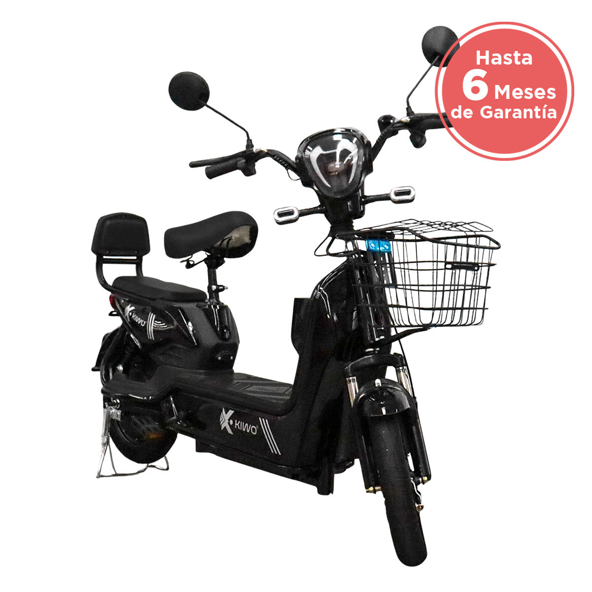 Bicicleta Eléctrica Gris Kiwo SH0Y801