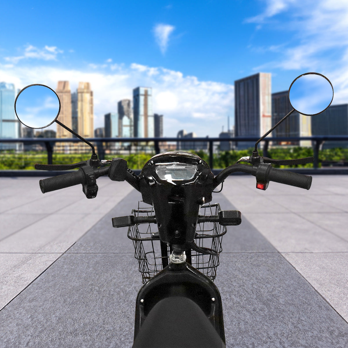 Bicicleta Eléctrica Gris Kiwo SH0Y801