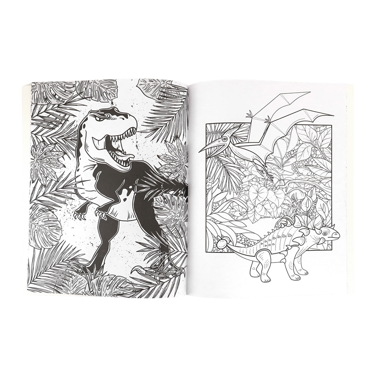 Libro para Colorear, Dino Attack