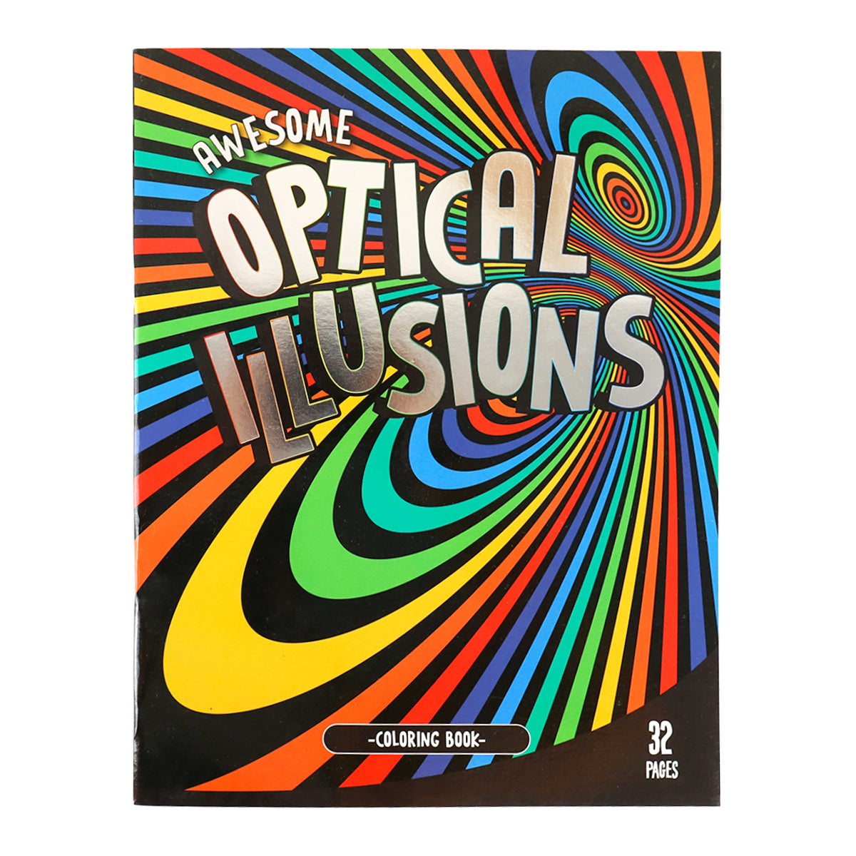 Libro para Colorear, Awesome Optical Illusions