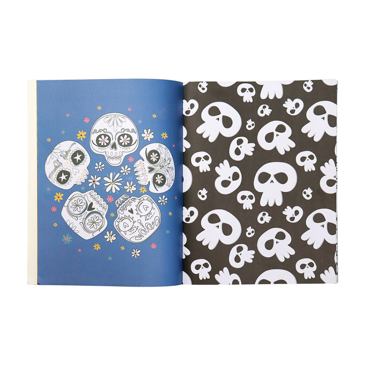 Libro para Colorear "Calaveras por donde quiera"