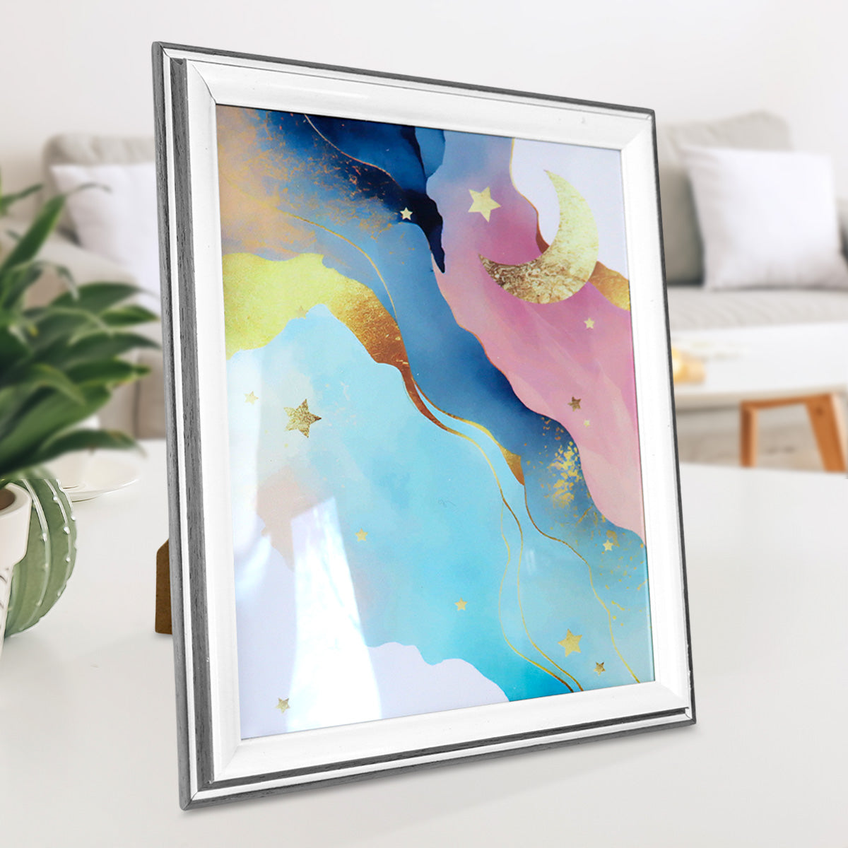 Portarretrato Clásico, Color Blanco, 20x25cm